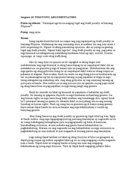 tekstong argumentatibo pdf|Modyul 2 Tekstong Argumentatibo .